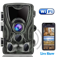 WIFI801 Hunting Trail Camera Infrared Night Vision 20MP 1296P HD Wireless Camcorder Waterproof Trail Camera