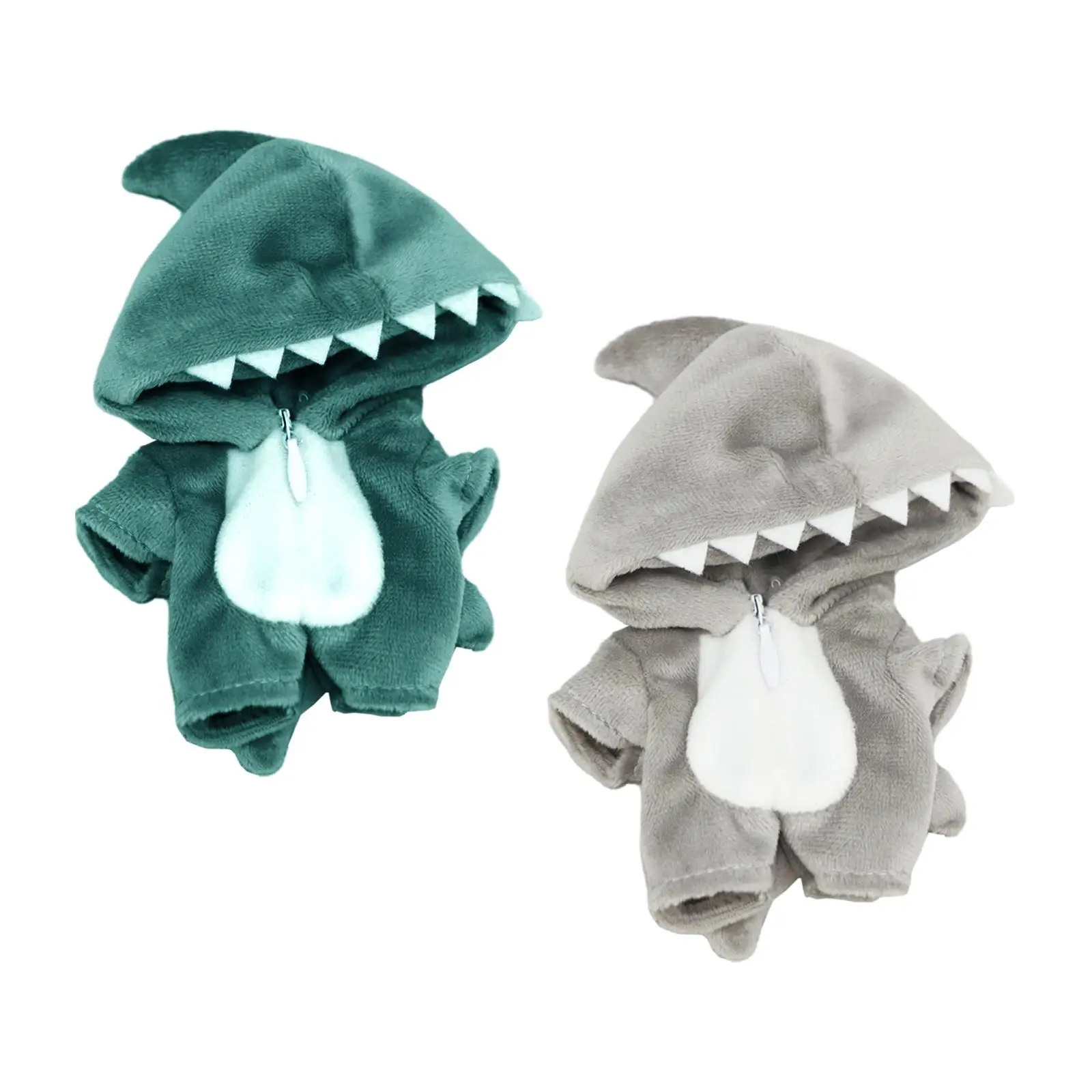 Plush Doll Clothes Costume Doll Changing Clothes Stuffed Figures Toys Doll Hoodie Garment Outfits for 10cm-12cm Doll Accessories