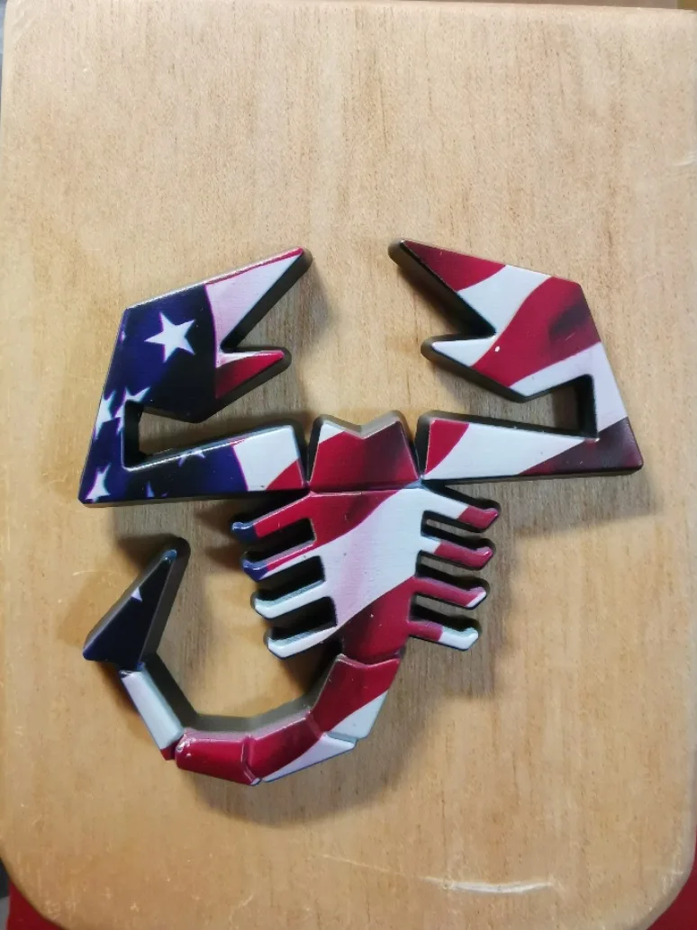 Auto 3D Metall Aufkleber Emblem Abzeichen Aufkleber Zubehör für Fiat Abarth 500Tipo FR Punto Ducato Stilo Palio Bravo Pondo Viaggio