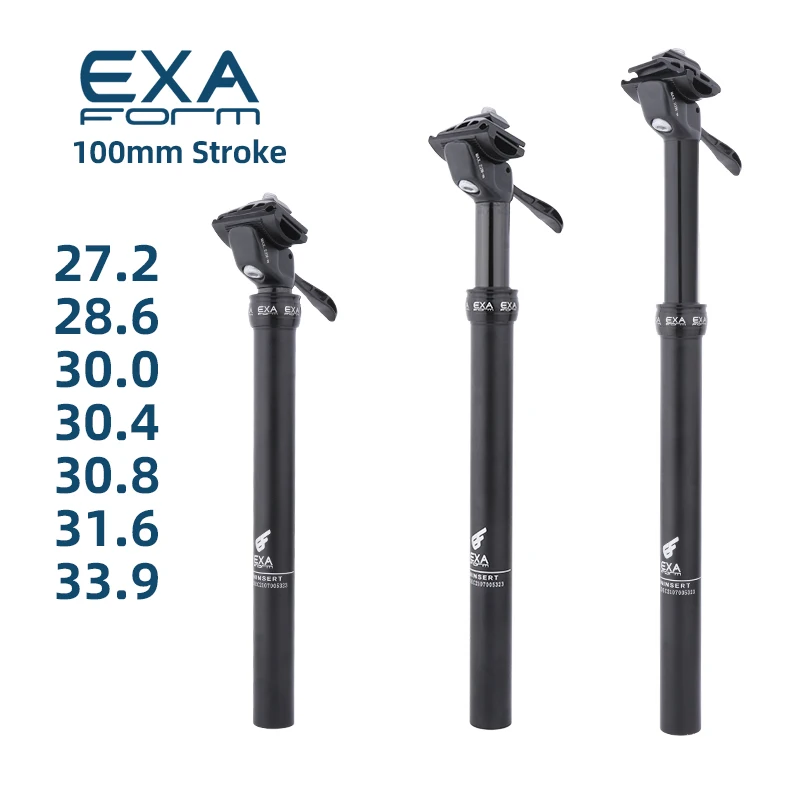 

KS EXA Mountain Bike Dropper Seatpost 27.2mm Seatpost 30/30.4/30.8/31.6/33.9mm Hydraulic Hand Control Bicycle Lifting Seat Tube