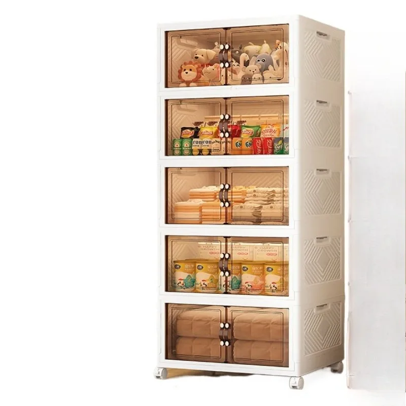 

Large capacity folding locker