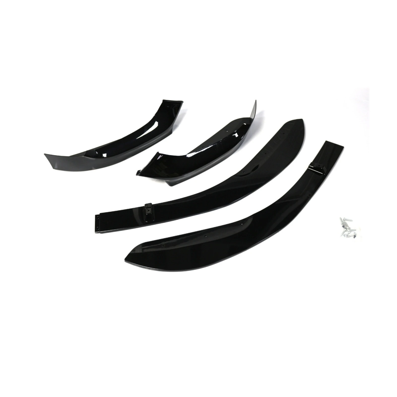 Front Bumper Splitter with Mounting Hardware Direct Fit Bimmer 1 Series F20 M Sport Front Bumper Splitter Aggressive Stance