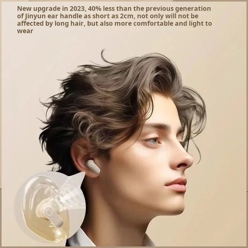 XGSHOW M21S TWS Bluetooth Headphones Wireless High Sound Quality HiFi Ultra Long Battery Life Half In-ear Earbuds Mini Portable view 5