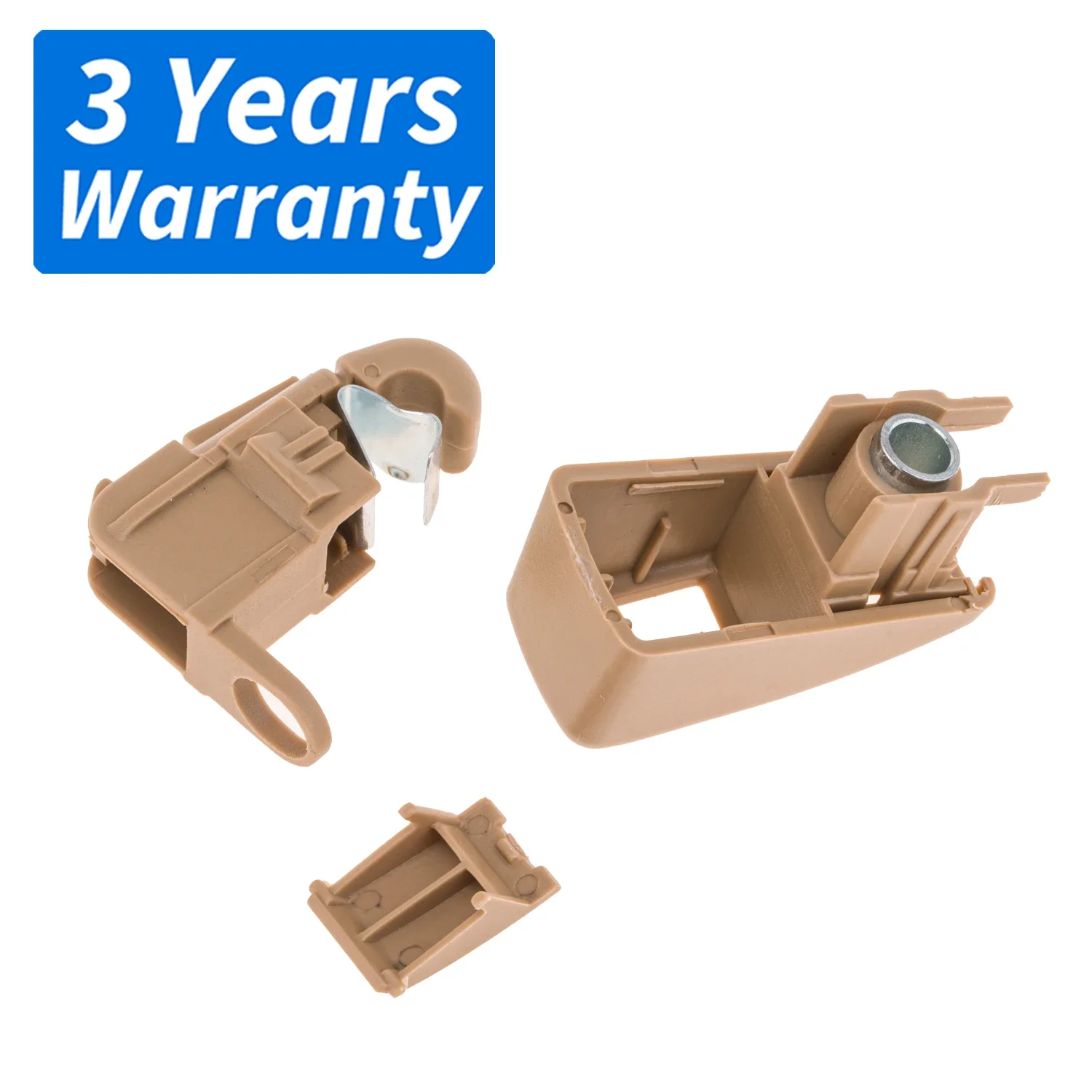 A piece of Beige Sun Visor Clip  For PORSCHE Panamera (970) 2010-2016  OEM 970731341014H0,970731341024H0
