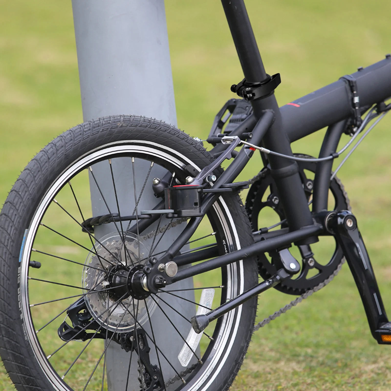 

1 шт., зажим для подседельного штыря велосипеда, прочный быстроразъемный фиксированный зажим из алюминиевого сплава, замок для горного пригородного дорожного велосипеда, трубка сиденья