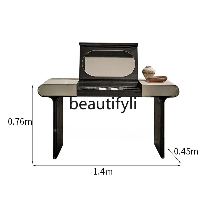 

Asmt14 New Italian light luxury solid wood dresser makeup table modern simple bedroom medium and ancient high-end customization