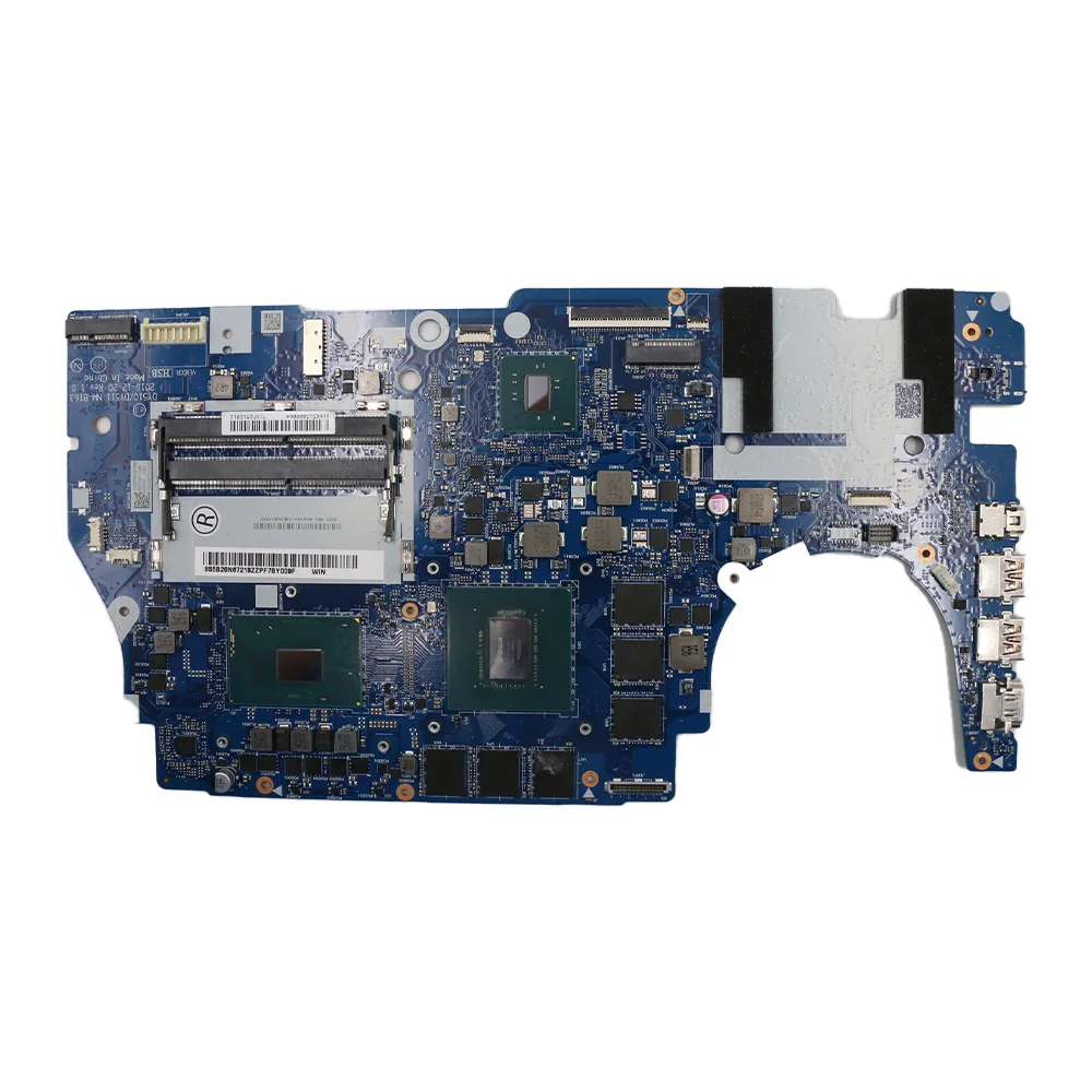 Laptop Motherboard For Lenovo Legion Y720-15IKB NM-B163 Motherboard with CPU I5 7300HQ I7 7700HQ GPU GTX1060 FRU:5B20N67218