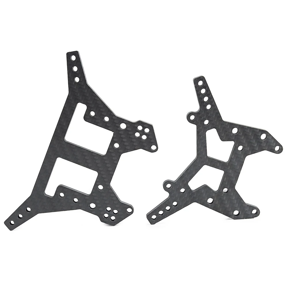 Carbon Fiber Front+Rear Shock Tower Compatible with 1/8 6S Kraton Outsast RC Car