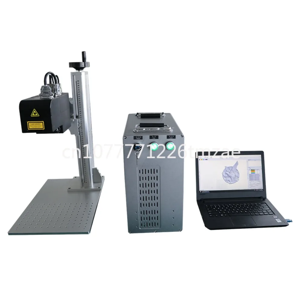 JPT 3D Dynamic Fiber Laser Color Marking Machine 100W MoPA