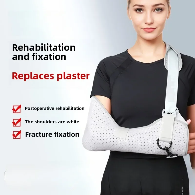 Forearm Sling Fracture Arm Fixation Brace Elbow Injury Postoperative with Elbow Joint Protector Wrist Elbow Forearm Support view 4
