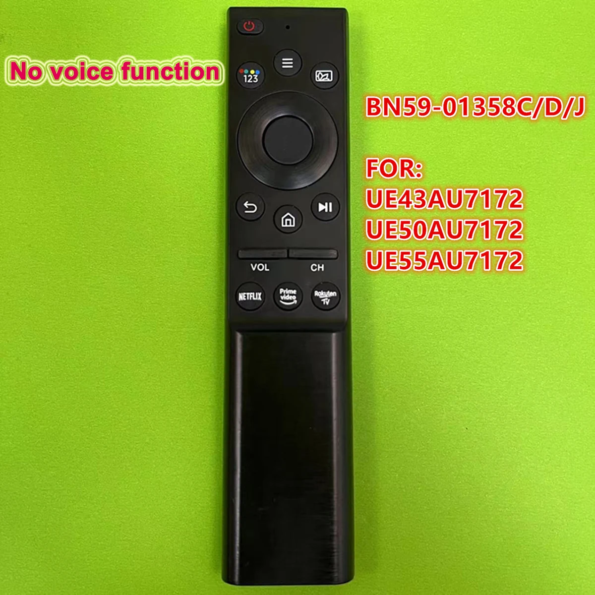 BN59-01358C/D/J New Remote Control for Samsung SMART TV No Voice Function Fit for UE43AU7172 UE50AU7172 UE55AU7172