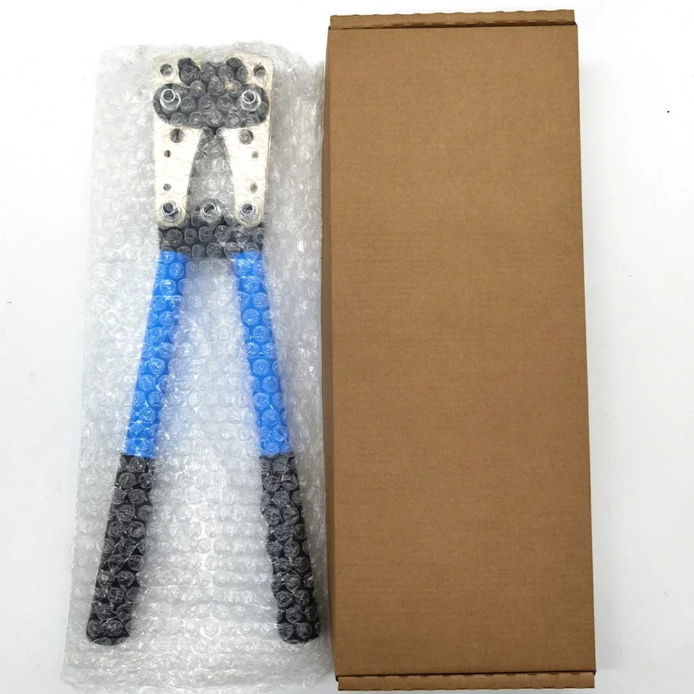 HX-50B Crimping Pliers Tube Terminal Crimper Hex Crimp Multitool Battery Cable Hand Tools Cold-press Terminal 6-50mm²/AWG22-10