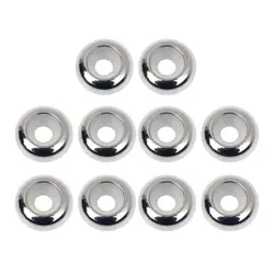 10Pcs Stainless Steel Rubber Insert Stopper Spacer Beads for Add-a-Bead Bracelet