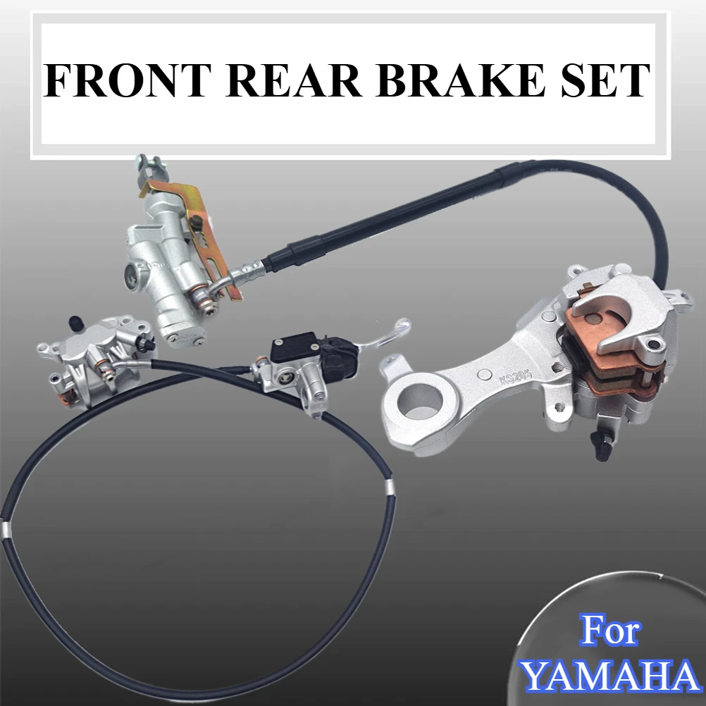 

2007-2016 Motorcycle Front Rear Pump Master Cylinder Hydraulic Brake Hose Line Brake Caliper For YAMAHA YZ125 YZ250F YZ450F YZ-X