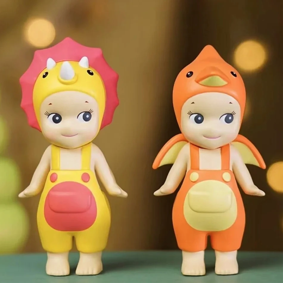 High quality Dinosaur and love Series Cute Cartoon Doll Mini Mystery Box Collectible Anime Figurine Car Decor Birthday Gift view 4