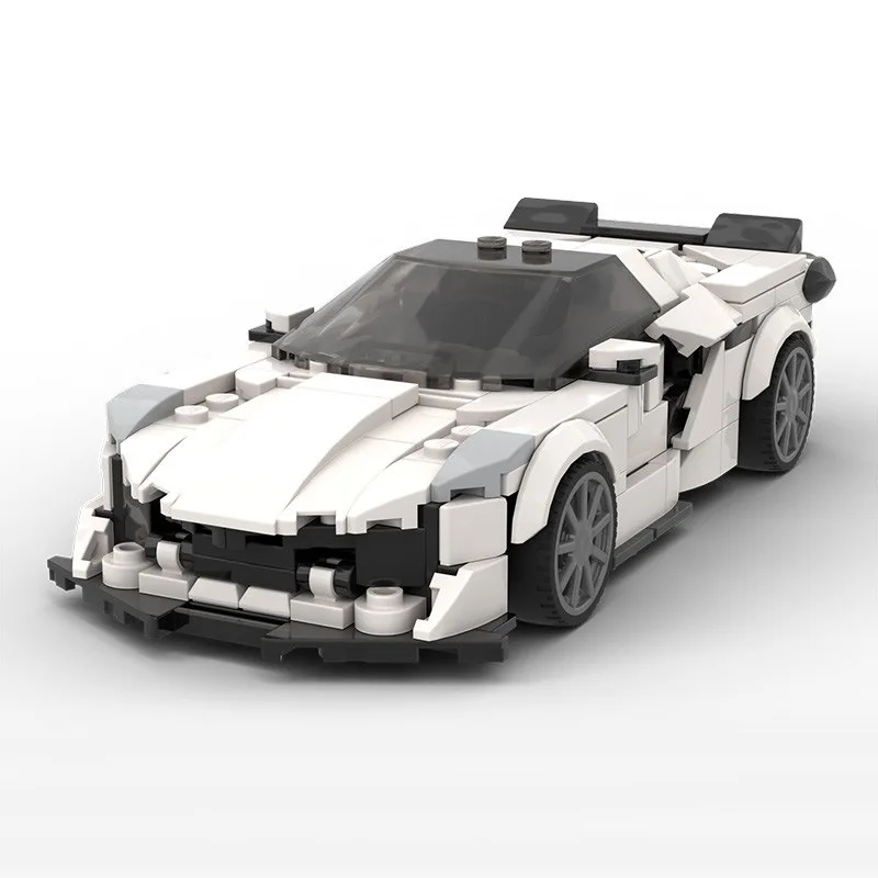 

MOC Corvette Z06 C8 Speed Champions Super Sports Cars Building Blocks Bricks Set Kids Toys Gifts For Boys And Girls