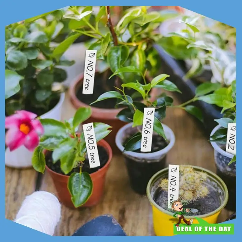 

24-Hour Delivery Garden Plant Label Gardening Spatula Flowerpot Plastic Plant Label Nursery Marking Mark DIY Tools