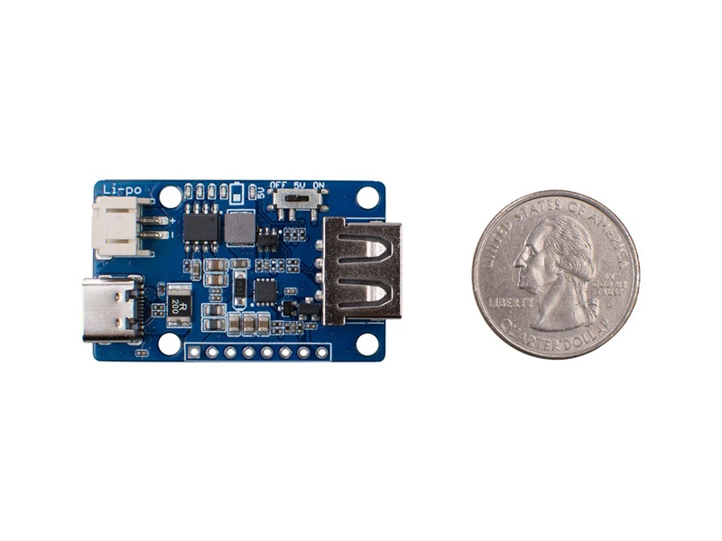 106990290 Lipo всадник плюс Беспроводное зарядное устройство 5V / 2.4A Тип USB C плата Модуль гибкий кабель с функцией быстрой зарядки