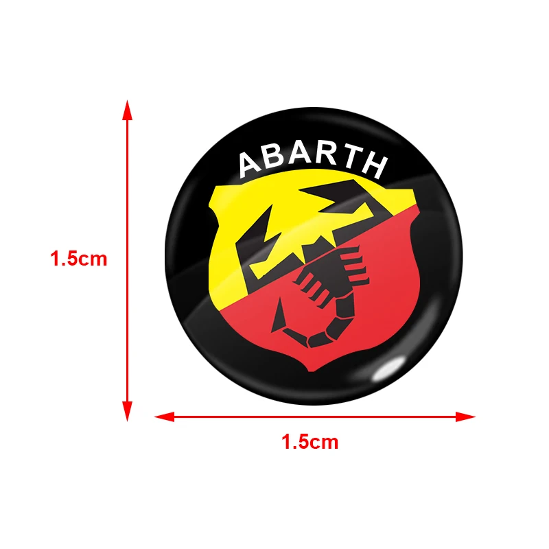 New Car Lock Keyhole Stickers Door Lock Protect Car StickersFor Abarth FIAT Punto 500 Tipo Stilo Palio Bravo Doblo Panda Ducato