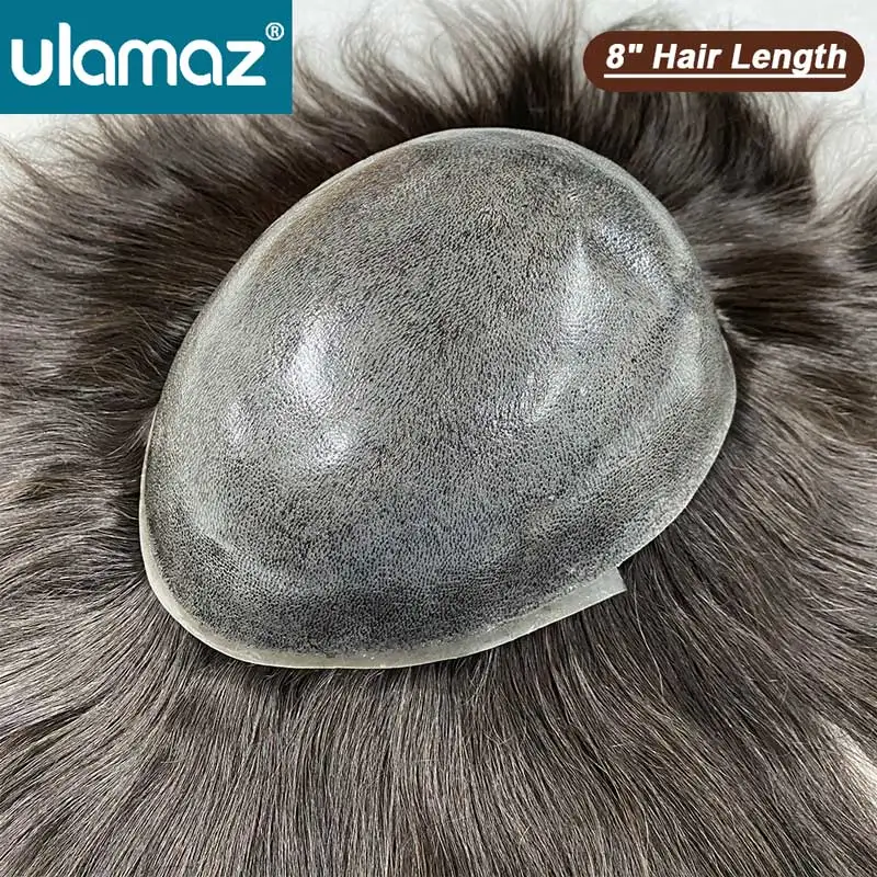 0.08mm PU Male Hair Prosthesis 8