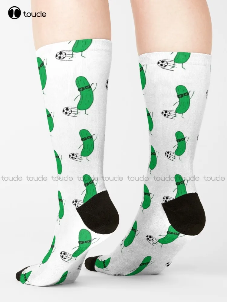 Cucumber Vegetables, Cook, Kitchen Socks Men'S Socks Personalized Custom Unisex Adult Teen Youth Socks 360° Digital Print Gift