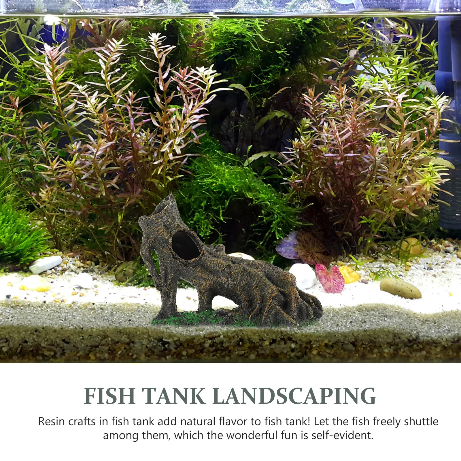 

Simulation Branch Decor for Fish Tank Premium Resin Underwater Tree Landscape Aquarium Ornament Terrarium Decoration