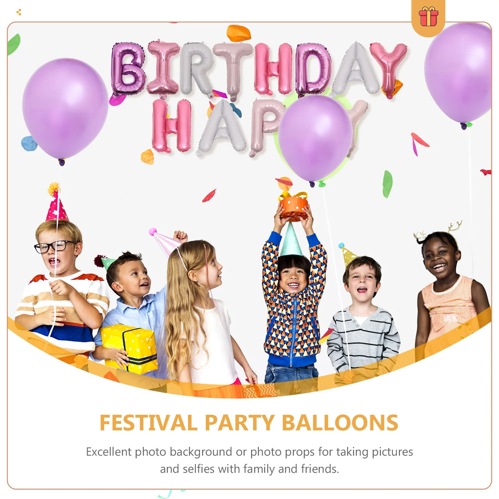 Birthday Balloon Set Aluminum Film Latex Decorations for Kids Party Scene Festival Wedding Happy Atmosphere Photo Props