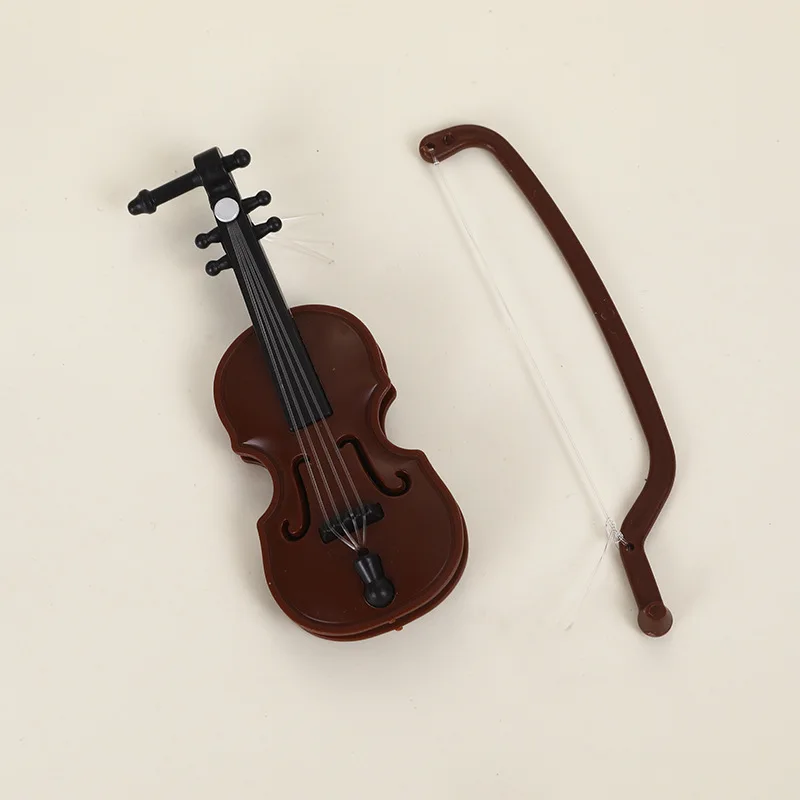 Violin Shooting Mini Ornament Mini 6.5CM Violin Accessories
