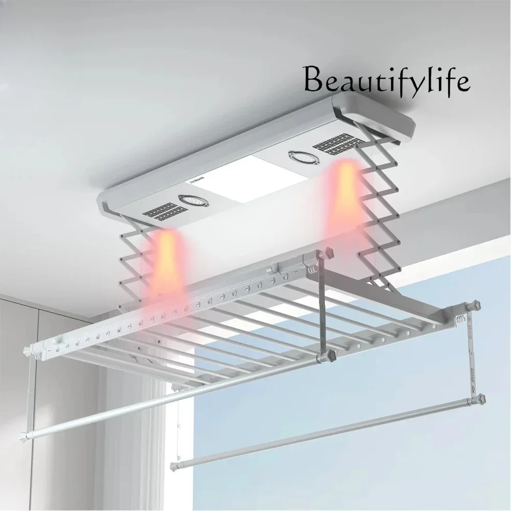 Y45 Clothes Dryer Automatic Drying Voice Remote Control Lifting Clothes Rack Bar Electric Clothes Rack Home Balcony Intelligent