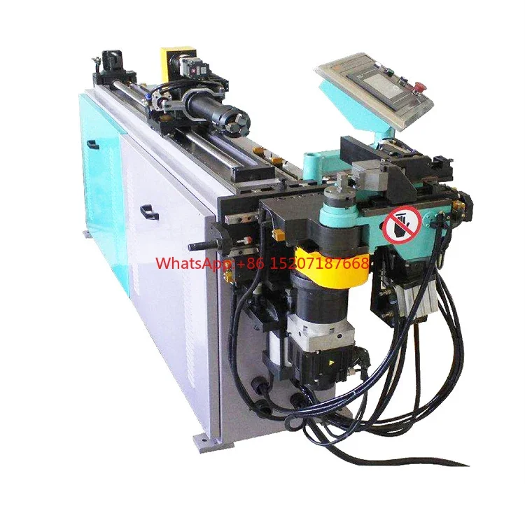 Hydraulic double head tube pipe bending machine for manufacturing plant