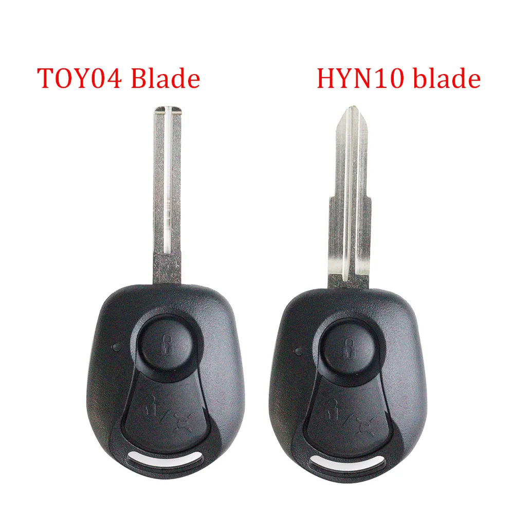 2 Button 315Mhz 433.92Mhz 447 MHZ 4D60 Chip Car Key Remote Fob Case Housing Shell for SSANGYONG ACTYON KYRON REXTON SSY3 MBEF750