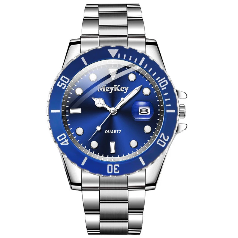 الفاخرة الطلب الكبير رجال الأعمال الساعات موضة التقويم ساعة كوارتز رجالية Reloj Hombre