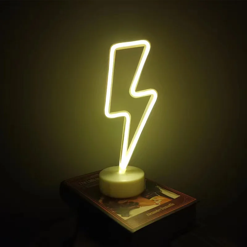 LED Lightning Styling Decorative Light Small Neon Night Light