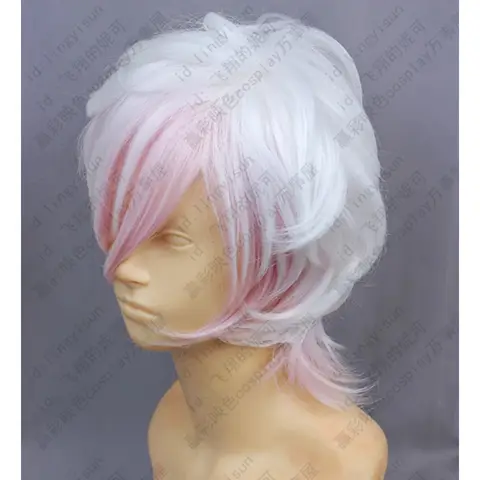 2025 yiyi Anime Diabolik Lovers Cosplay Subaru Sakamaki Cos Heat Resistant Synthetic Hair Wigs + Free Wig Cap