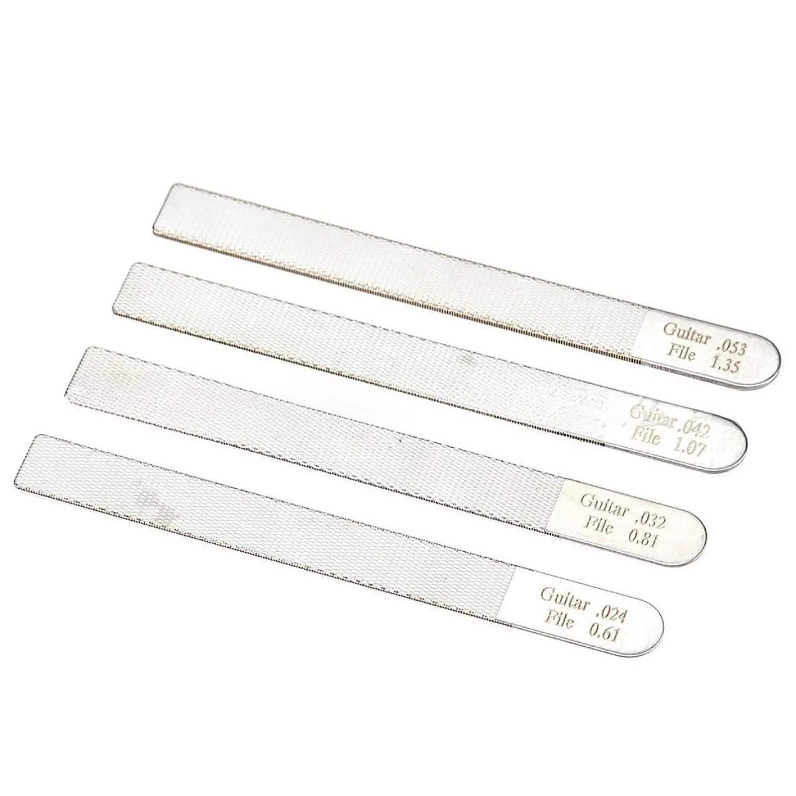 Acoustic Electric Guitar Nut Slotting File Kit Stainless Steel Repair Tool for Guitar Maintenance