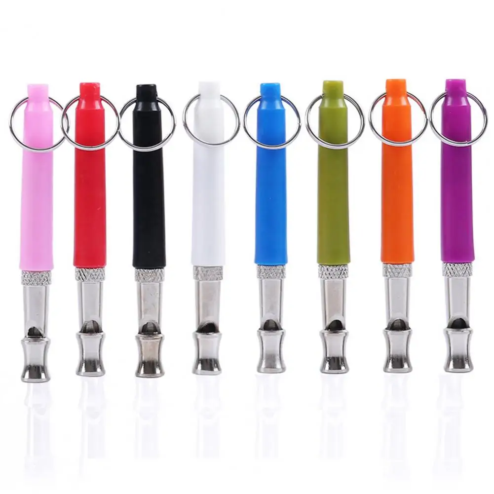 Ultrasonic Dog Whistle Professional Effective Dog Obedience Training Tool With Lanyard Easy To Carry Rust-proof Dog Whistle