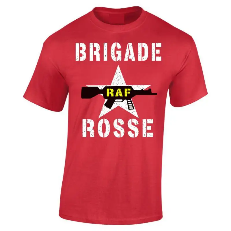 The Clash Inspired Joe Strummer Brigade Rosse T Shirt Punk Rock
