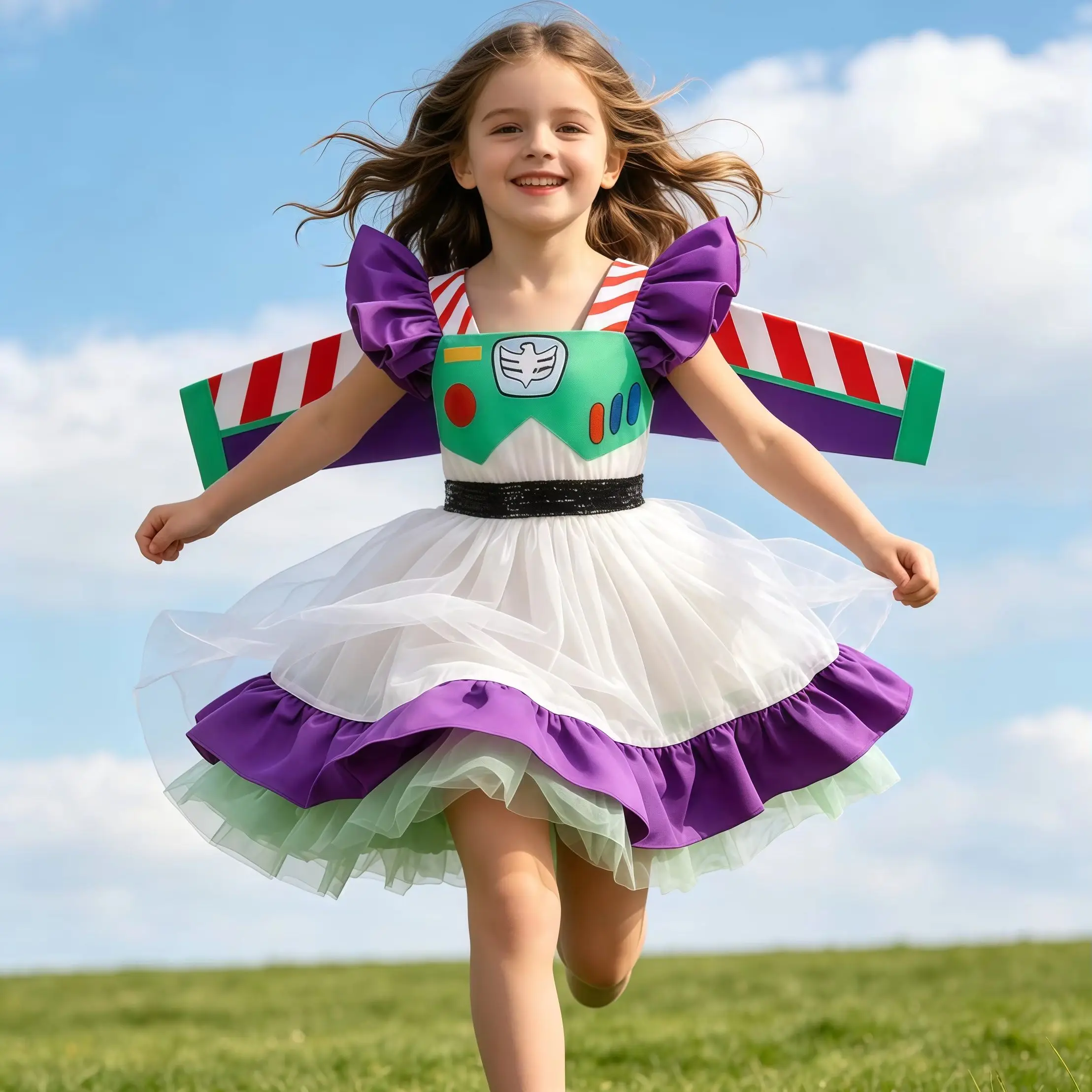 New Anime Jessie Cosplay Costumes Cowgirls Princess Dress Forchildren Halloween Cowboy Woody Roleplay Carnival Party Clothing