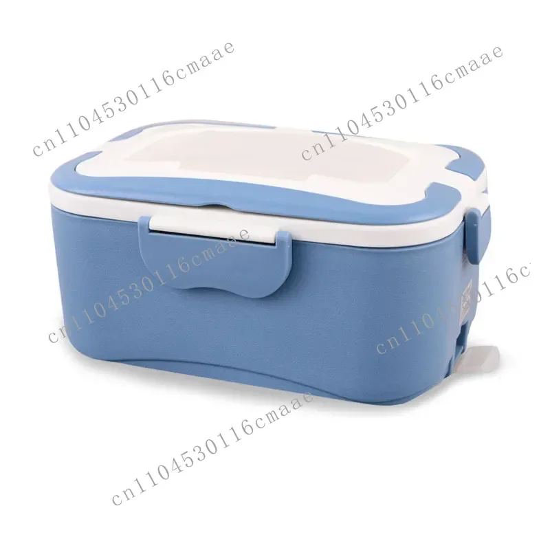 New C5 Stainless Steel Electric Heating Lunch Box for Both Car and Household Use, 1.5L 12V 24V 220V with Lining