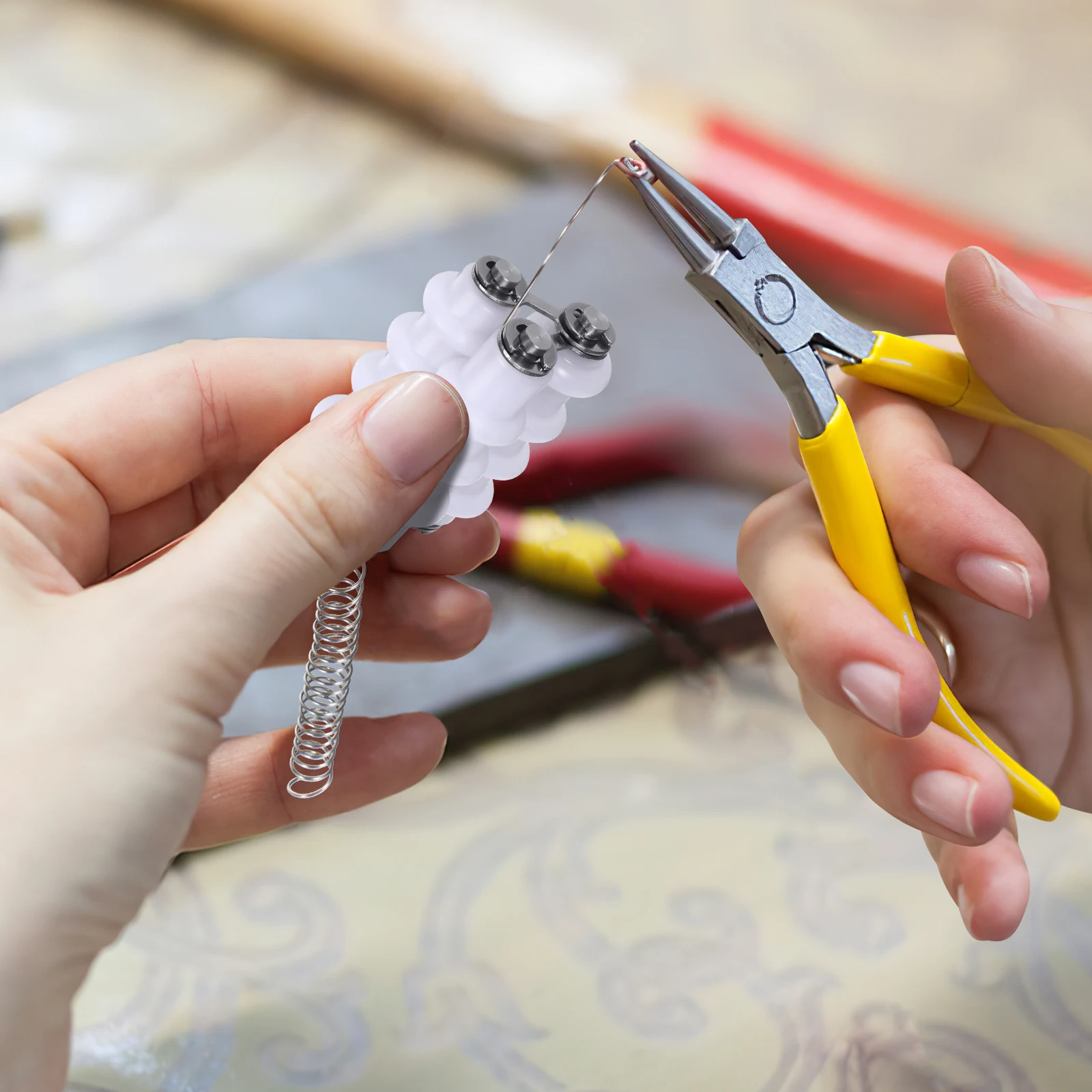 

Lightweight Wire Straightener for Jewelry Making Portable Metal Line Shaping Tool DIY Craft Equipment Wire Straightener