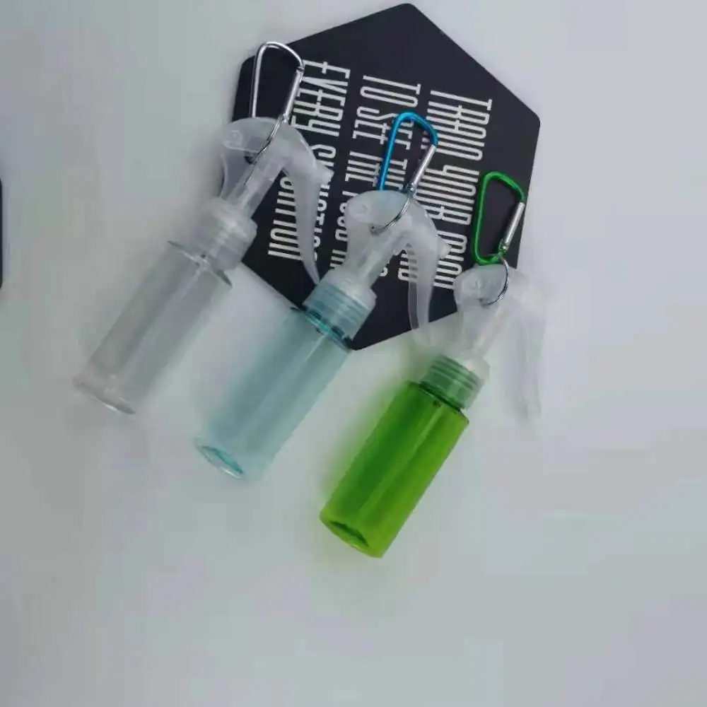 Durable PET Mist Spray Bottle For Laboratory Reagents 60ml 80ml Dispenser With Hook Portable Plastic Professional Tool