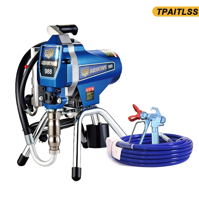 2600W 220V 988 Airless Paint Sprayer High Quality 50Hz 4.5L/min Professional