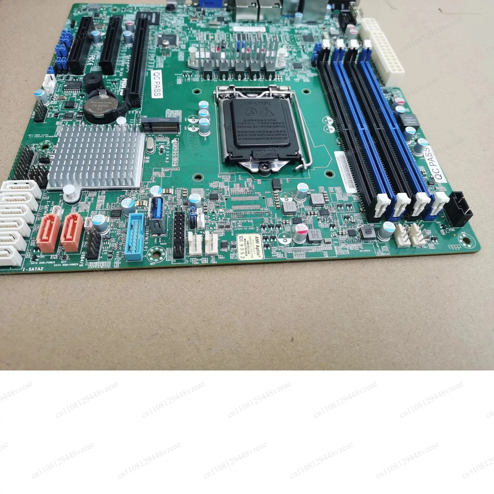 Original Supermicro X11SSH-F X11SSL-F single-channel server main board supports 6th generation 7th generation V5 V6 CPU