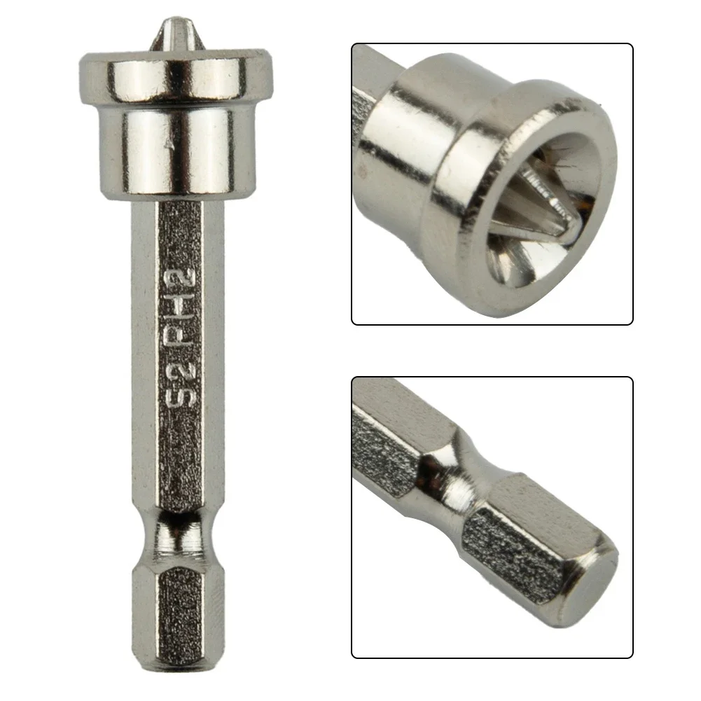 1pcs Home Screwdriver Bit Power Tools Positioning Screw Screwdriver Bit Head Woodworking Chrome Vanadium Steel