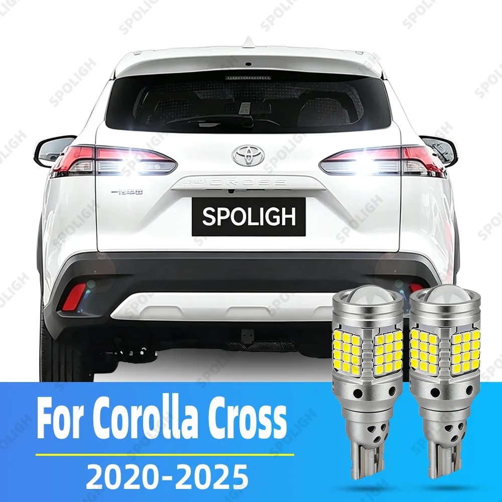 For Toyota Corolla Cross LED Reverse Light Bulb 2020 2021 2022 2023 2024 2025 Corolla Cross Accessories LED Car Reversing Light