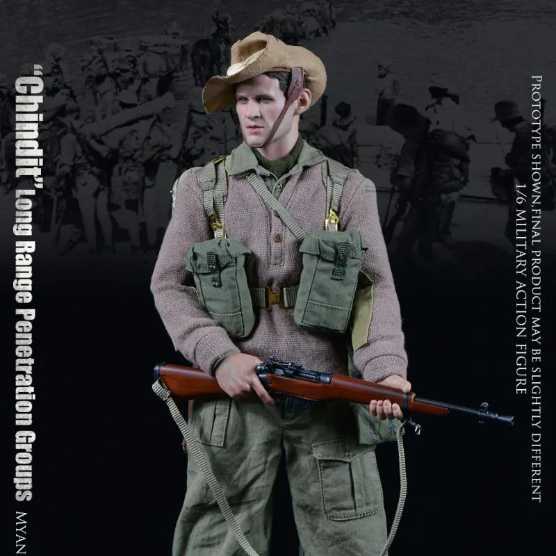 

Ujindou Ud9015 1/6 Collectible Figure British Soldier Longrange Penetration Groups Myanmar 1944 Full Set 12Inch Action Figure