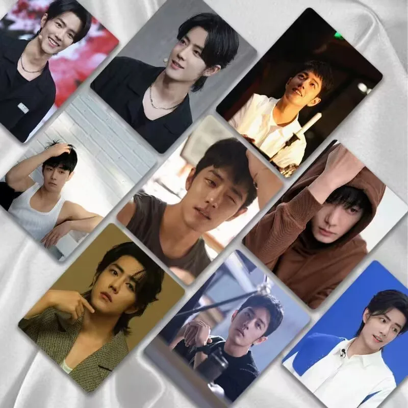 Xiao Zhan レーザー ミニ カード 55 最新のセルフプリント ポラロイド 3 インチ コレクターズ エディション ハード カード レーザー フラッシュなし