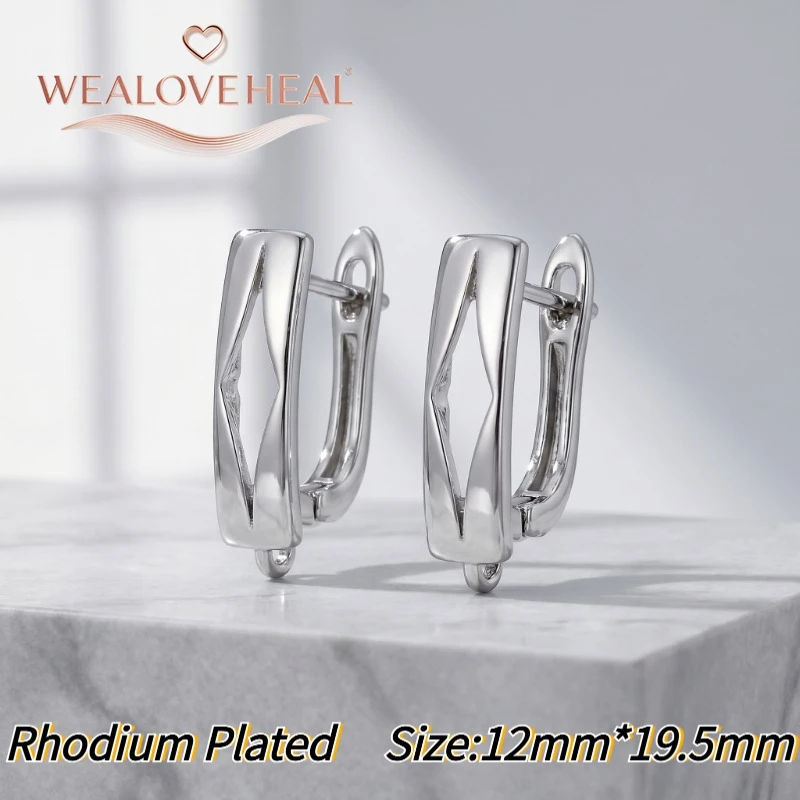 schmuckherstellung zubehör，18K vergoldeter Messing-Ohrringhaken mit Mikro-Zirkonia-Besatz und offenem Öhrchen für handgefertigten DIY-Schmuck, Zubehör und Schmuckkomponenten – Detail 21