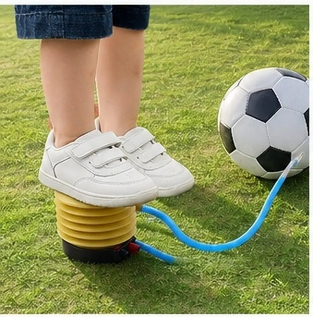 4Pcs Portable Foot Pump for Inflatables Air Mattress Balloon Ball Boat Exercise Bed Pool Easy Carry Outdoor Tool