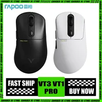 Rapoo Vt3 Vt1pro Max Wireless Mouse 8k Return Paw3950 Dual-Mode Lightweight Gaming Mouse Ergonomic Long Battery Life Gamer Mice